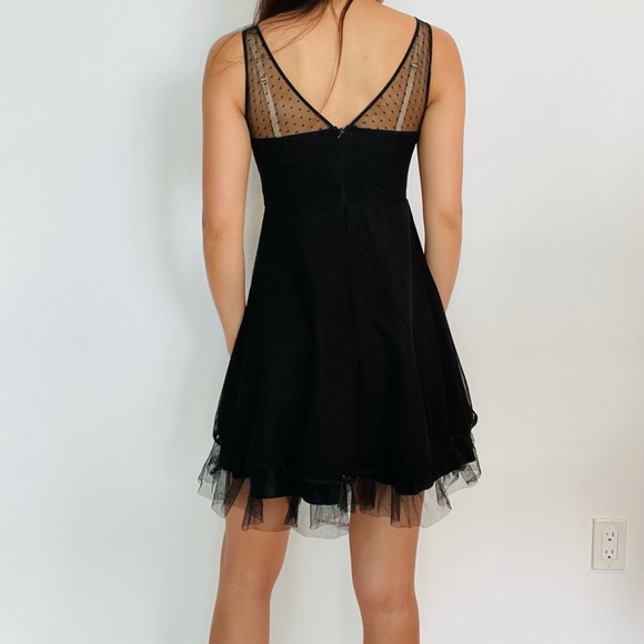 Evernew? Black midi dress like new size xs - Picture 4 of 4